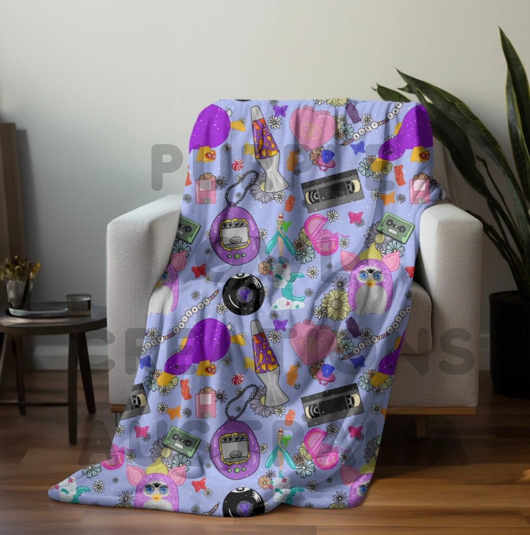 90s Inspired Blankets