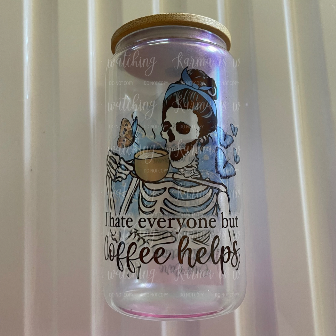 EOYS - 16oz Tumbler Coffee Helps