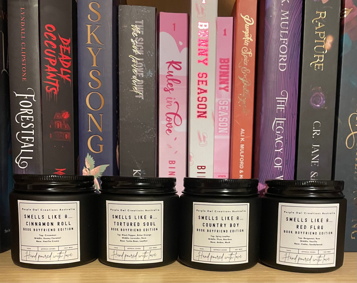 Bookish Candles - Book Boyfriend Edition Vol1