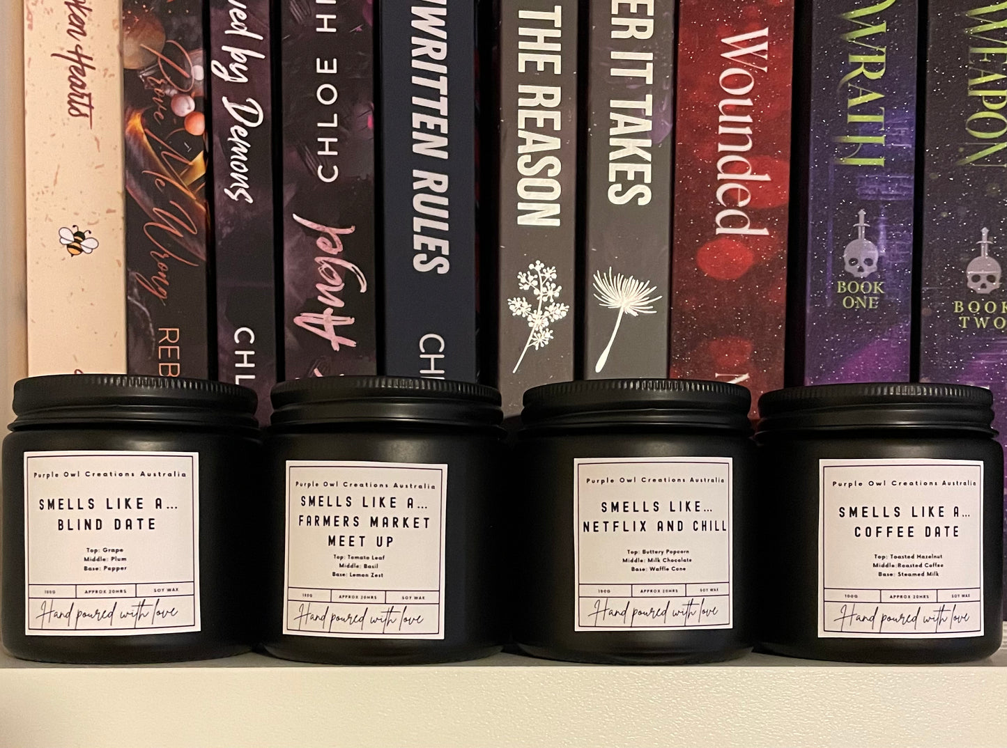 Bookish Candles Vol II- Book Dates Edition
