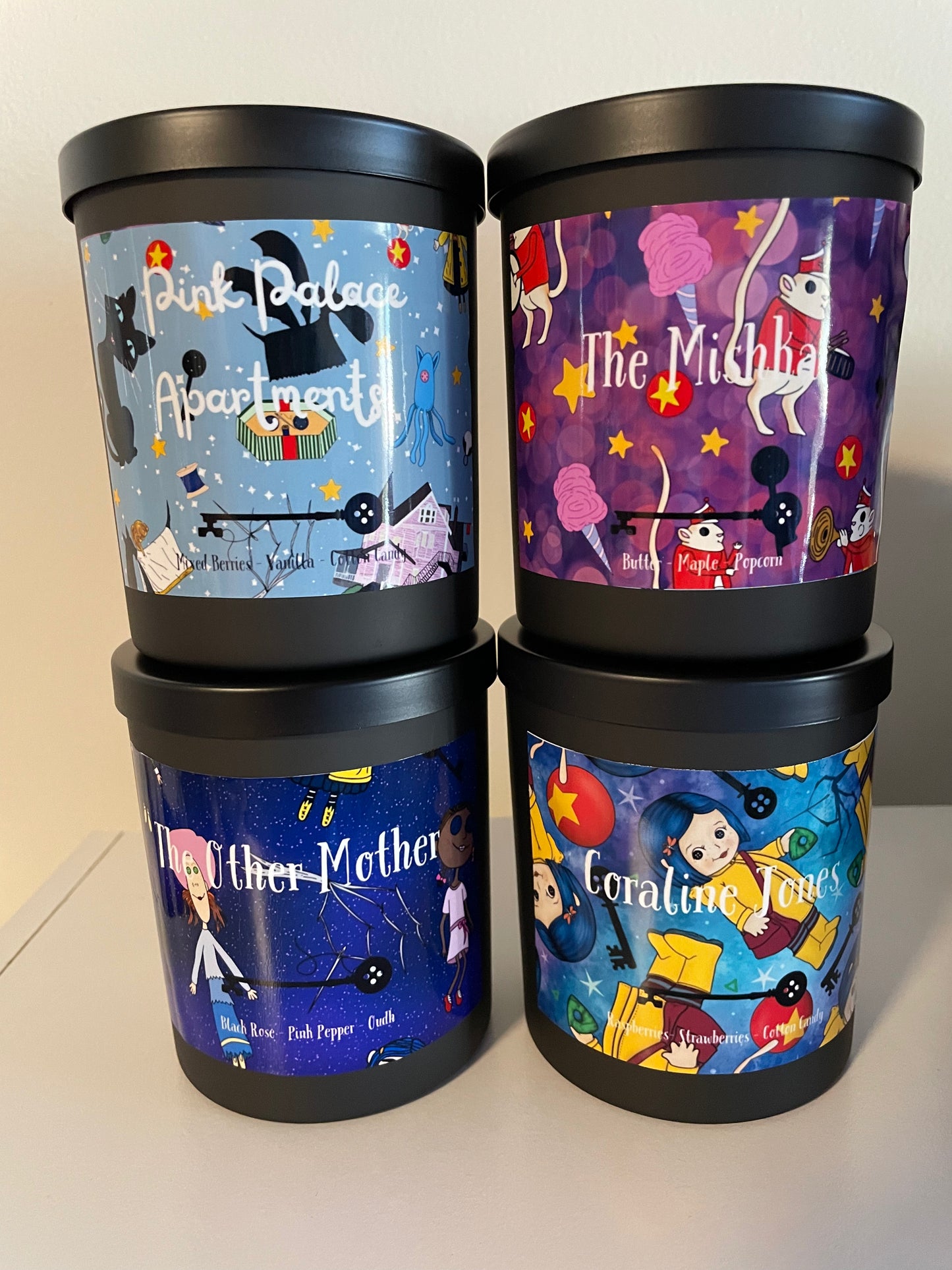 Soy Wax Candles Inspired By Coraline