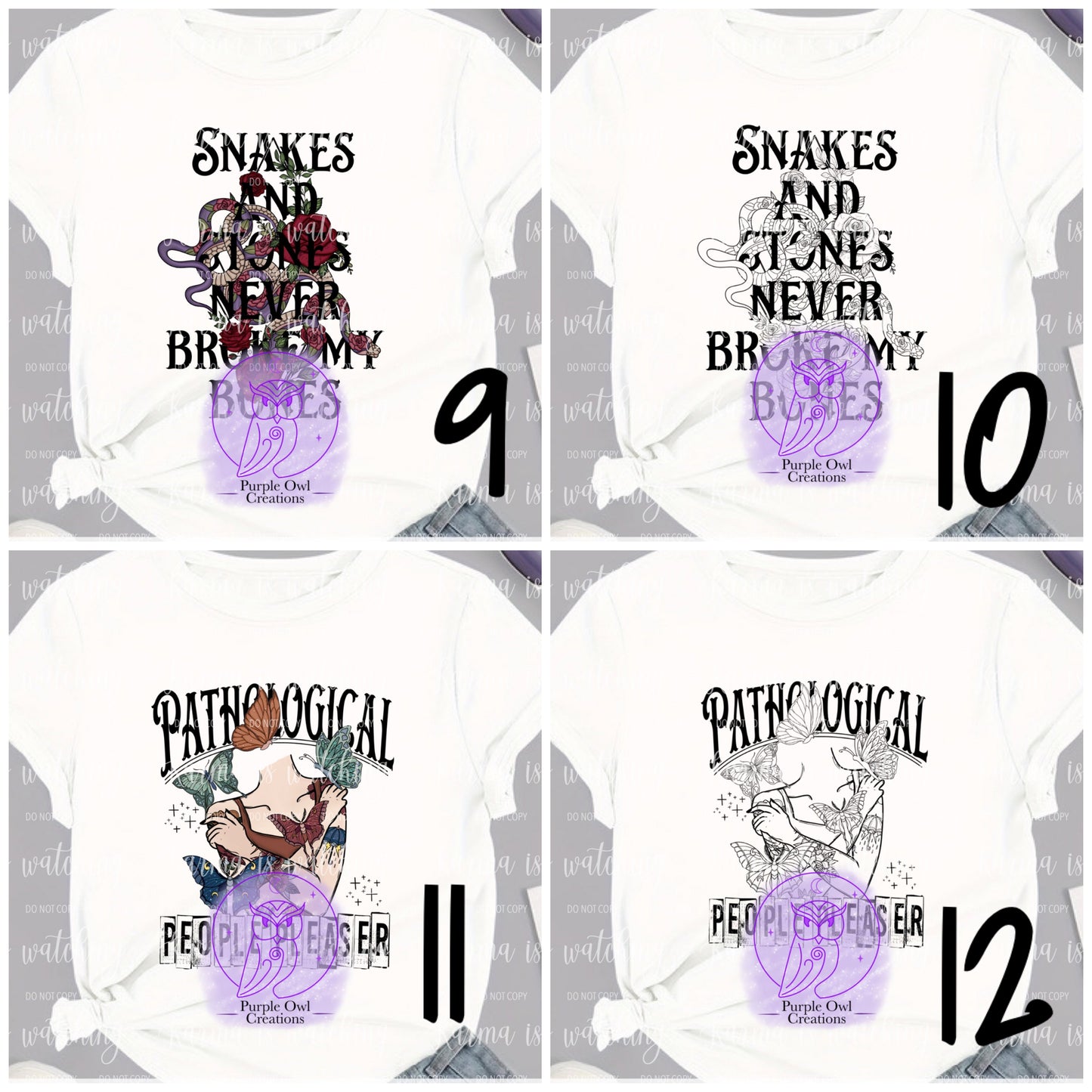 Inspired by Tay Part 1 Vigilante Tees (Adult Sizes)