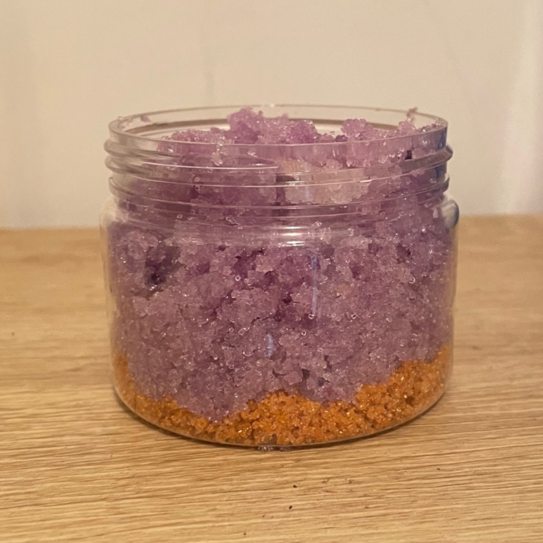 Foaming Blueberry Cheesecake Scrub