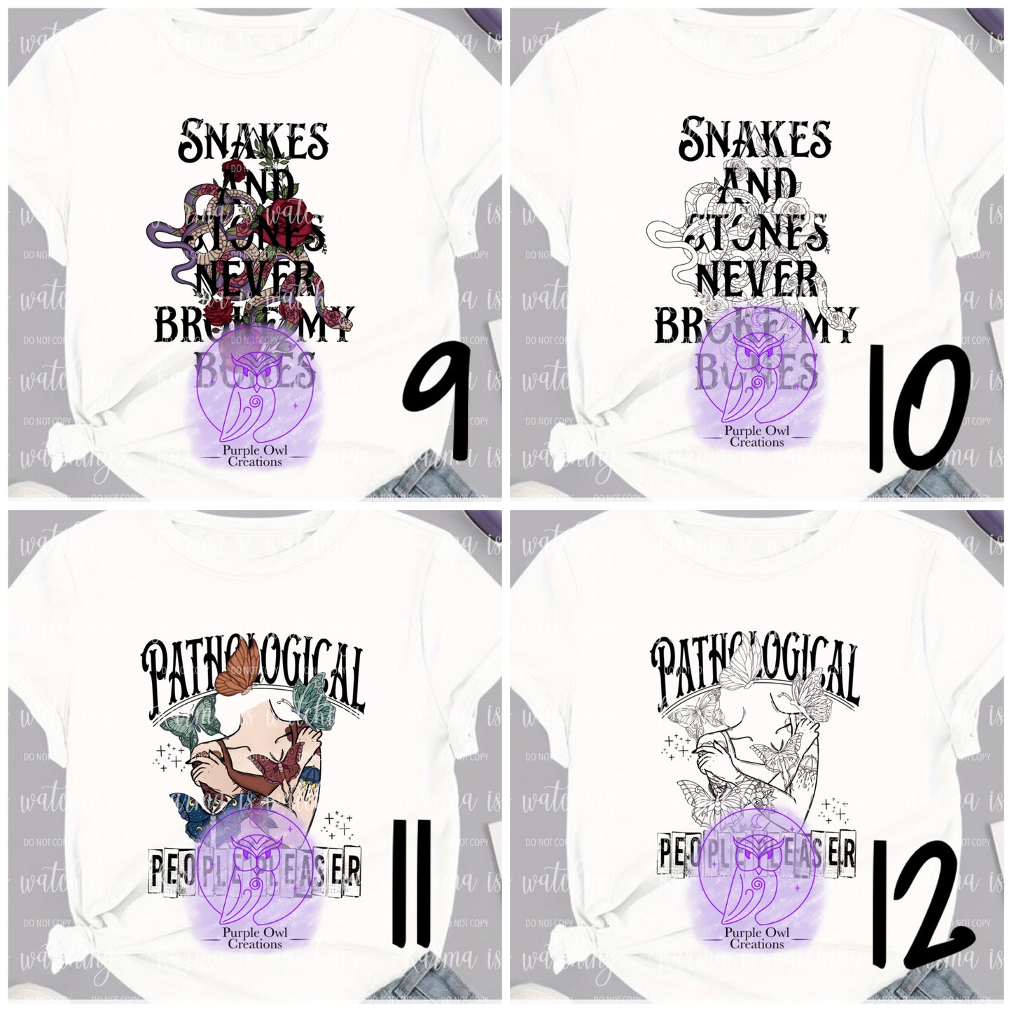 Inspired by Tay Part 1 Vigilante Tees (Junior Sizes)