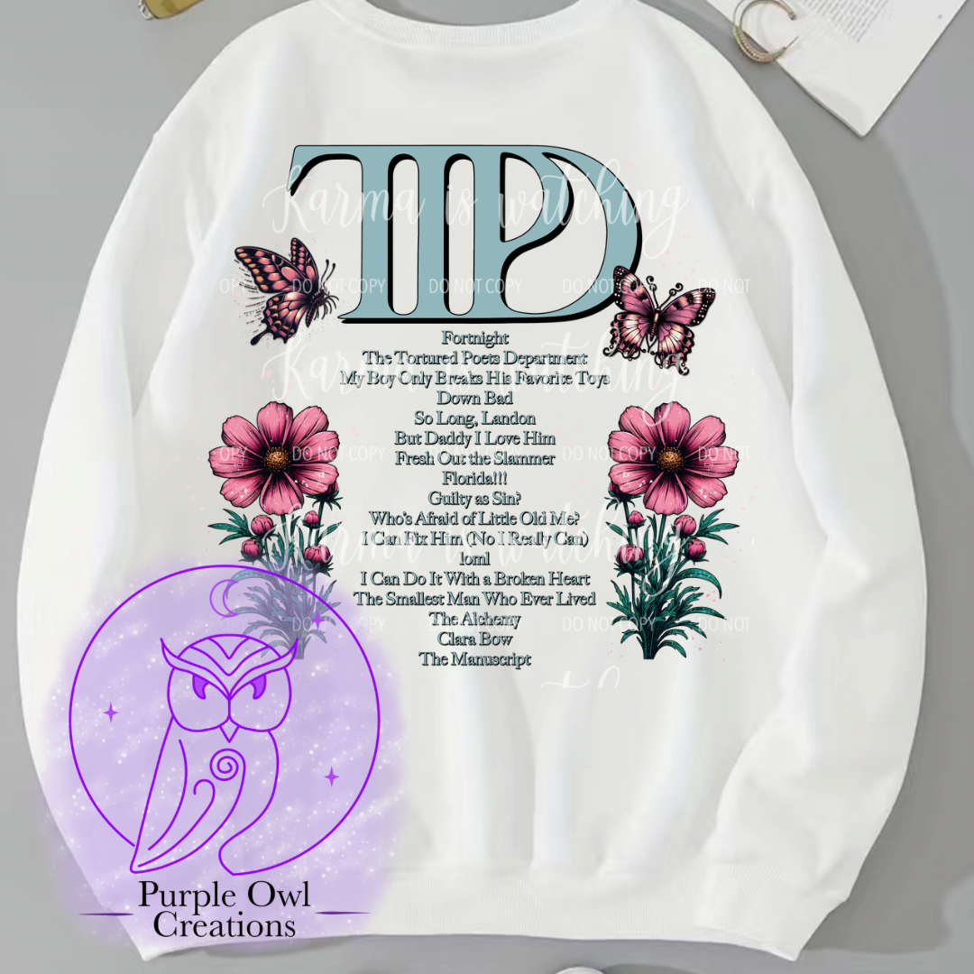 Copy of Inspired by Tay - Floral Poet Sweater