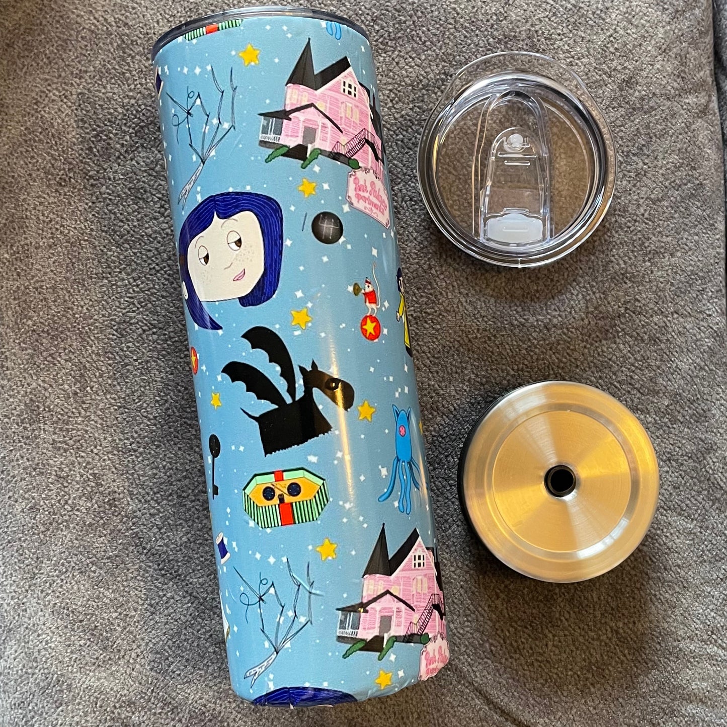 Tumbler Inspired by Coraline