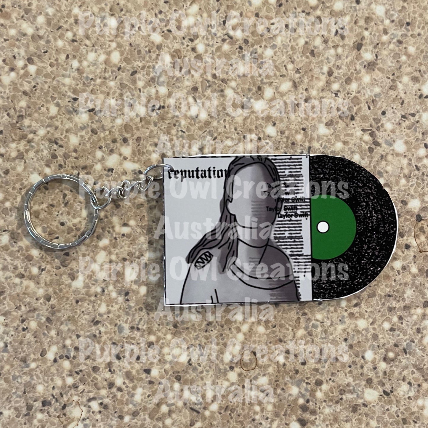 Keyrings Inspired by Taylor Vinyls