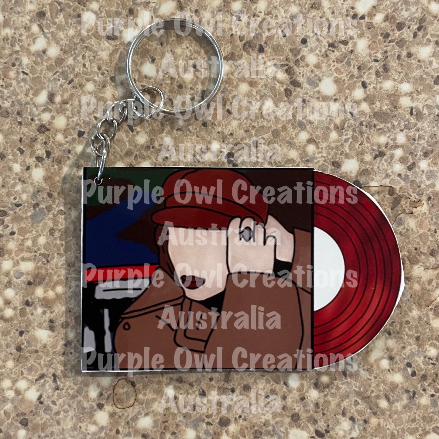 Keyrings Inspired by Taylor Vinyls