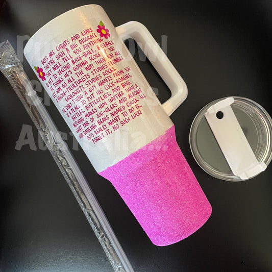 Hot Chick Chant 40z Tumbler