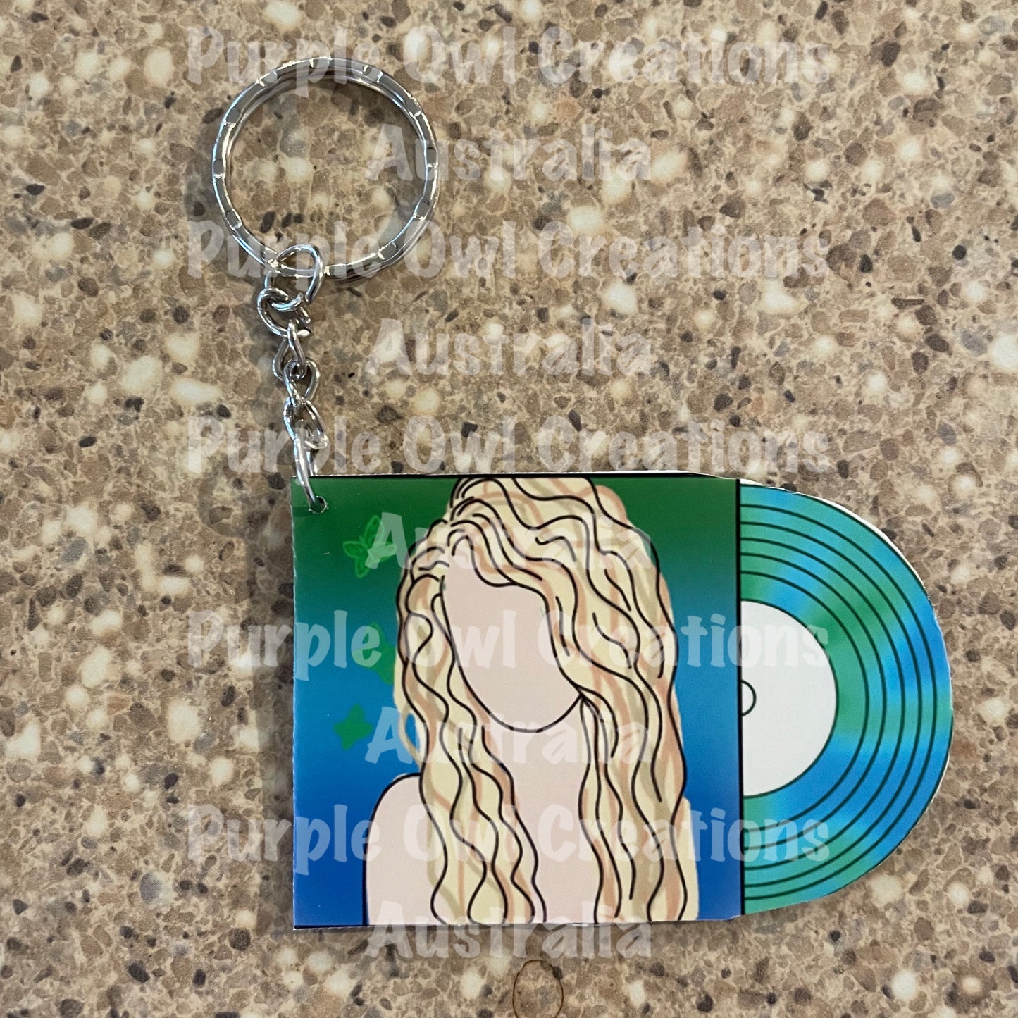 Keyrings Inspired by Taylor Vinyls