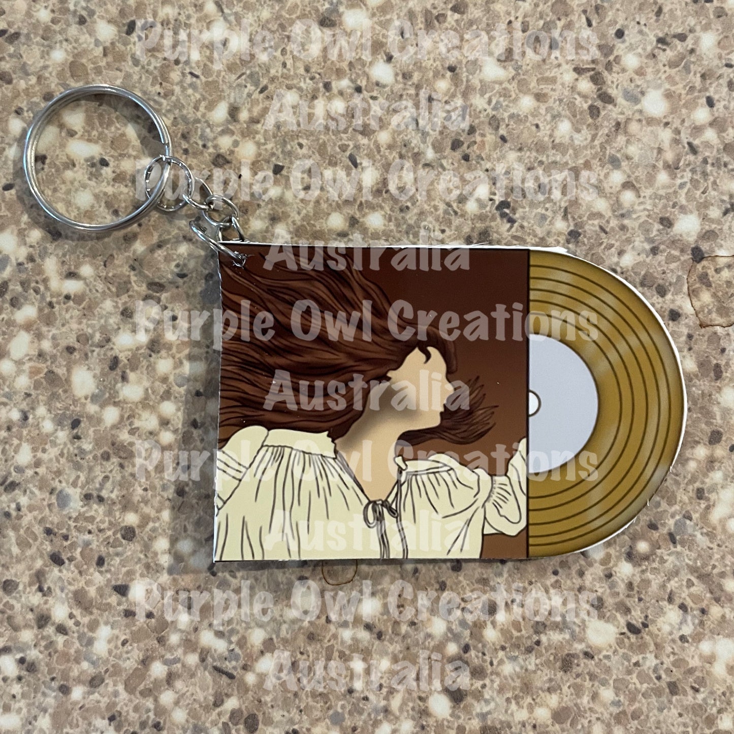 Keyrings Inspired by Taylor Vinyls