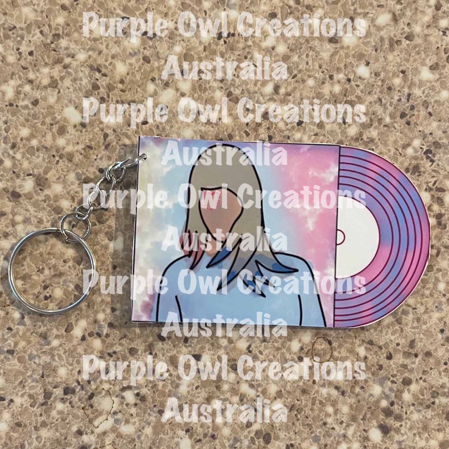 Keyrings Inspired by Taylor Vinyls
