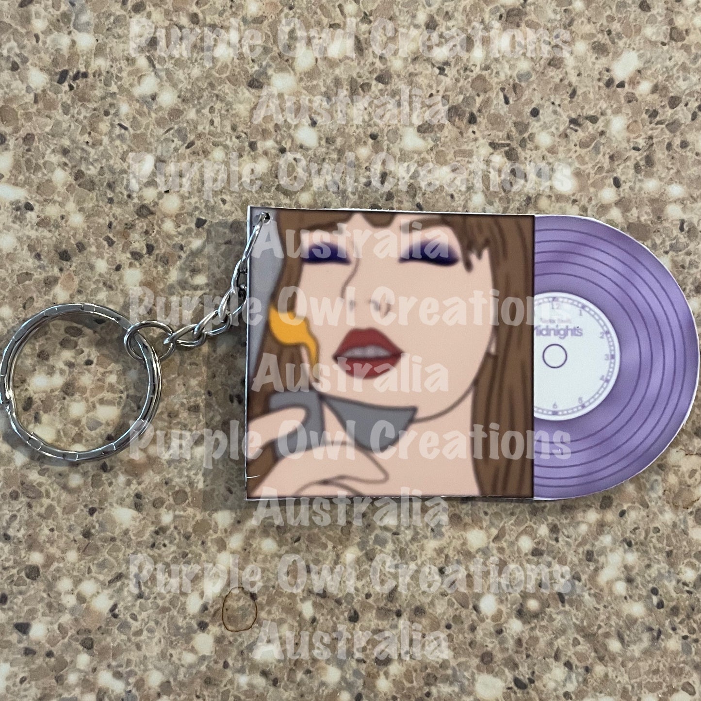 Keyrings Inspired by Taylor Vinyls