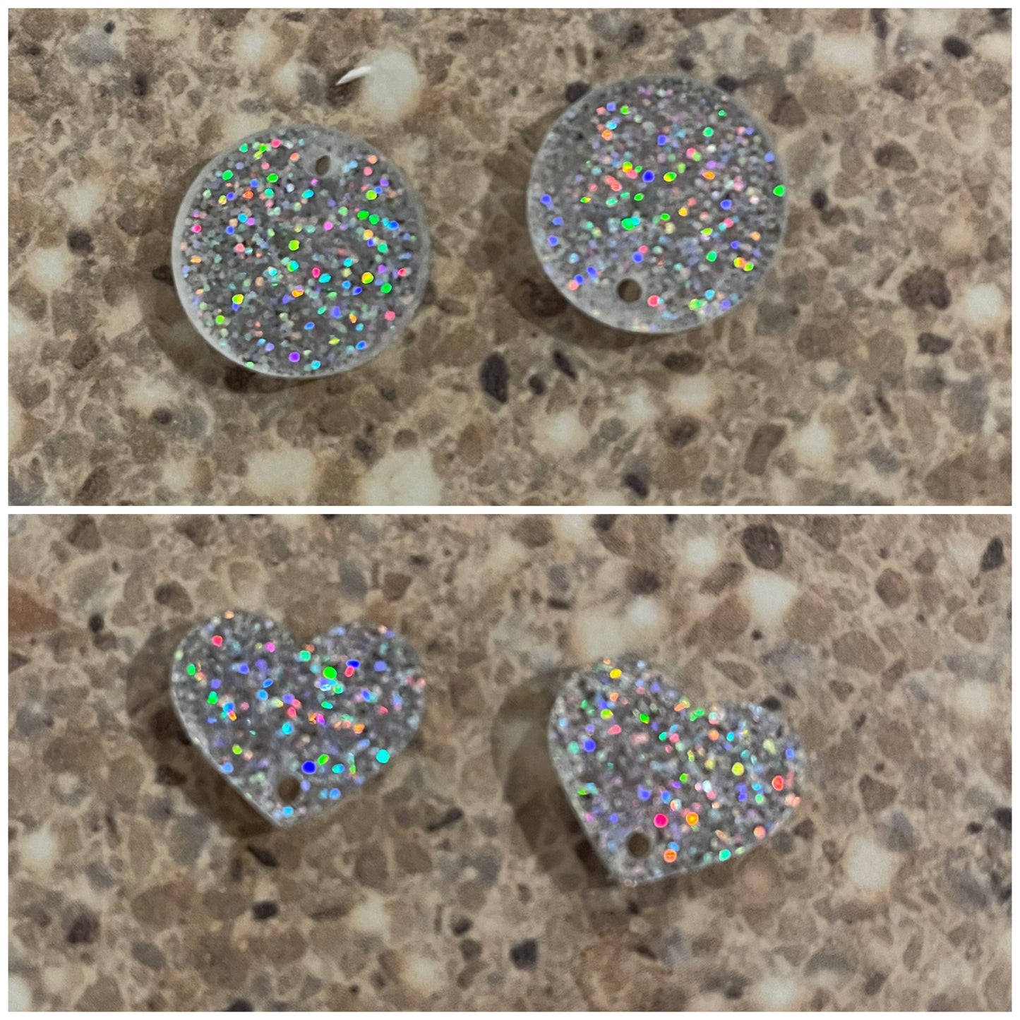 Earrings Inspired By Horror Stained Glass Windows