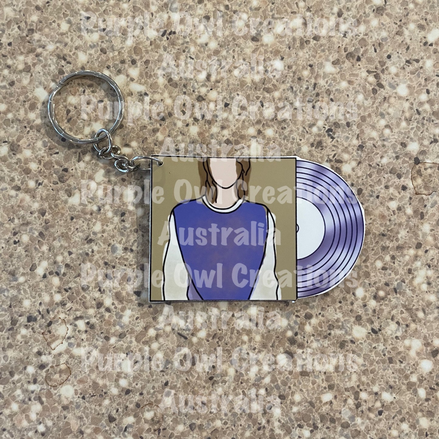 Keyrings Inspired by Taylor Vinyls