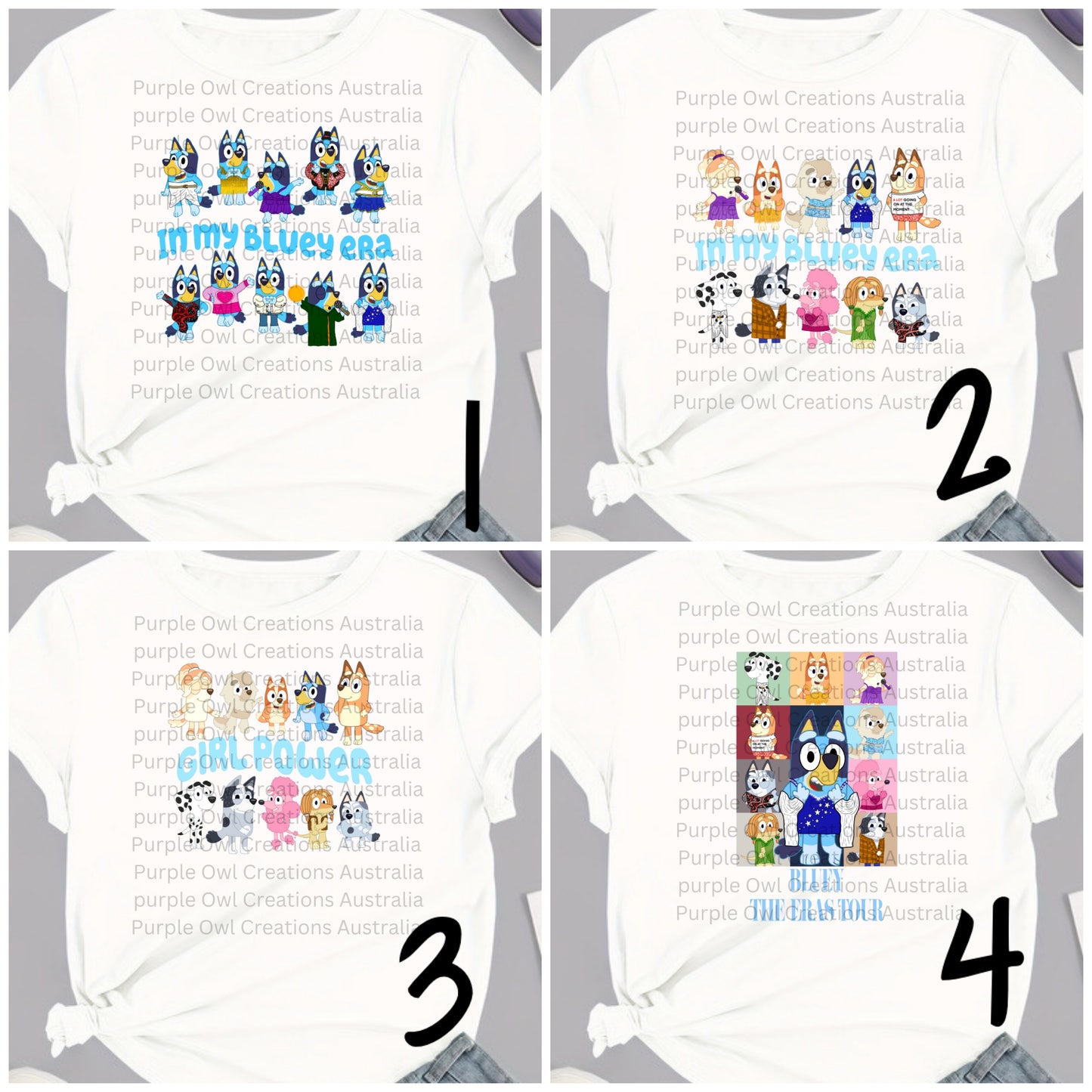 Tay x Blue Tees (Junior Sizes)