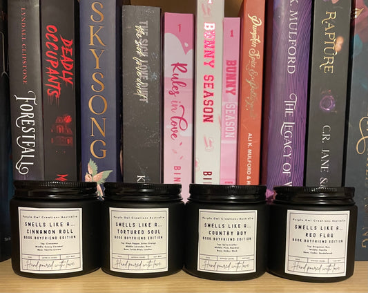 Bookish Candles - Book Boyfriend Edition Vol1