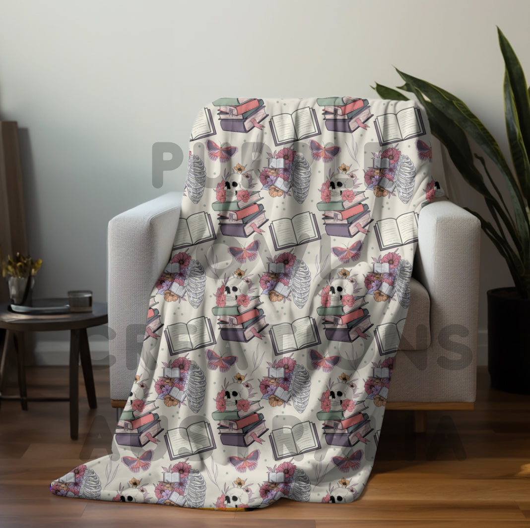 Bookish Fleece Blankets