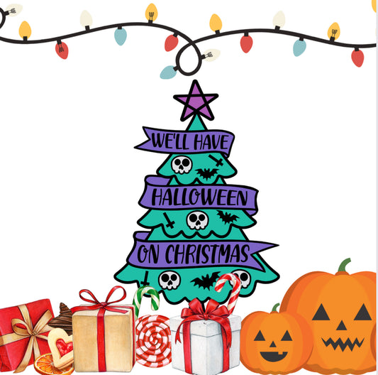 Halloween on Christmas Soy Wax Candle Collection
