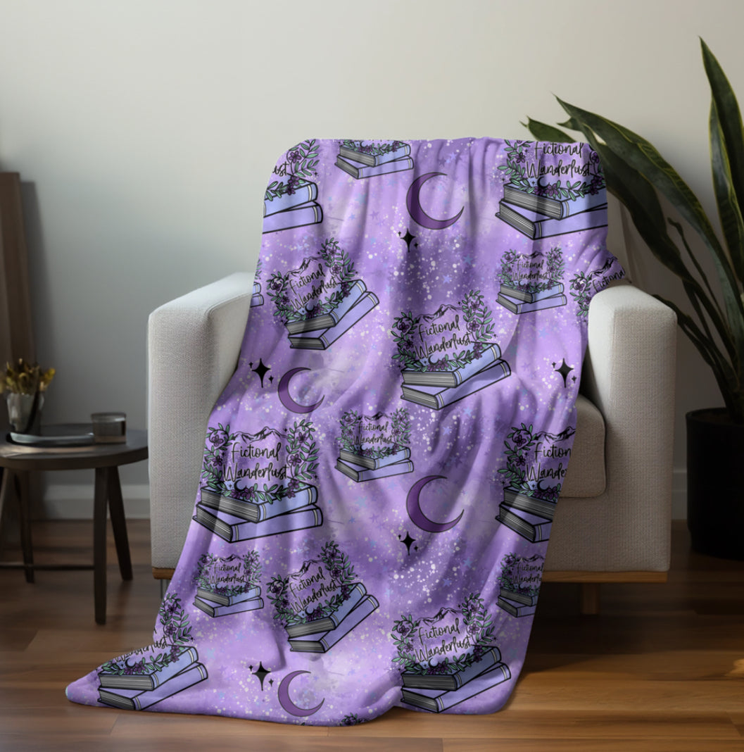 Bookish Fleece Blankets