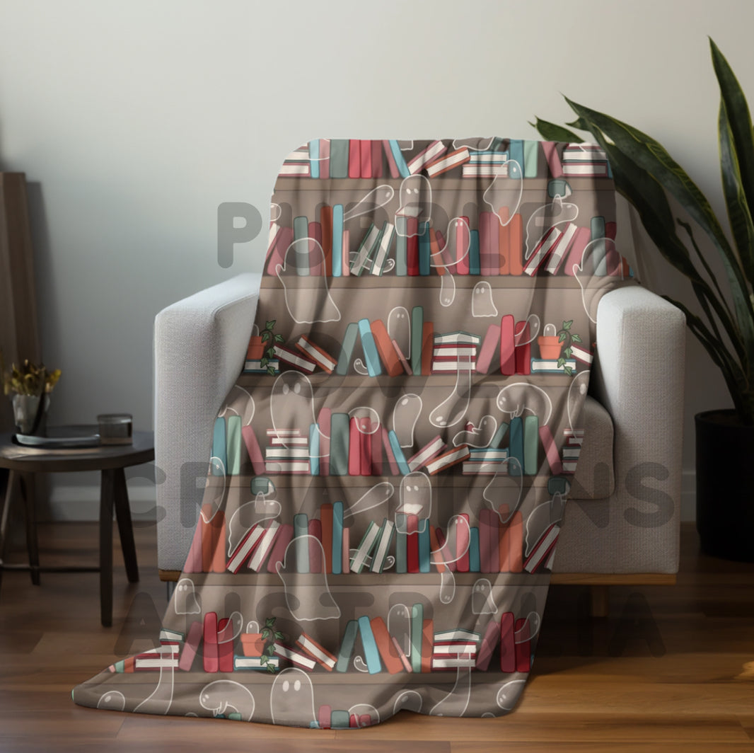 Bookish Fleece Blankets