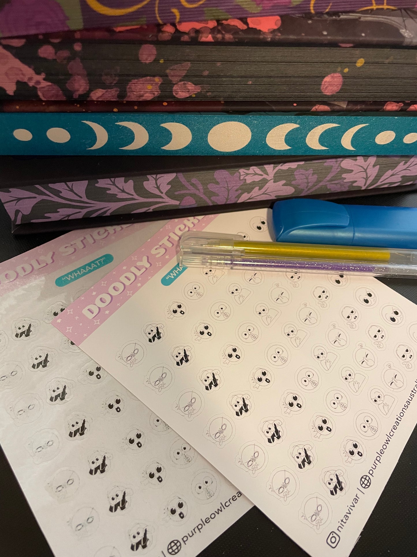 POCA X NITAVIVAR Doodly Stickers