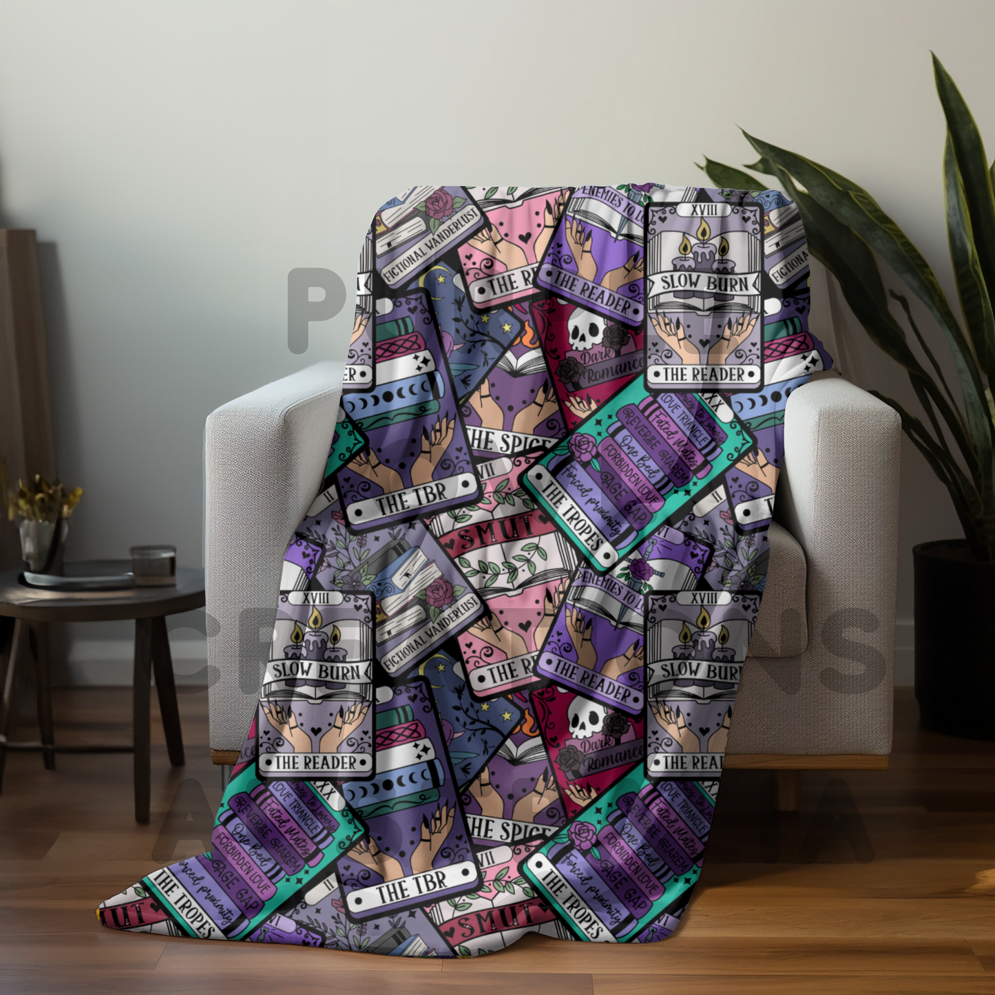 Bookish Fleece Blankets