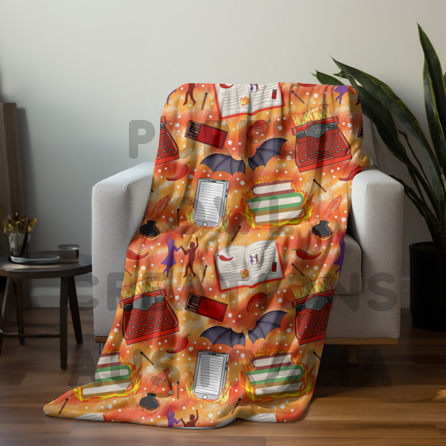 Bookish Fleece Blankets
