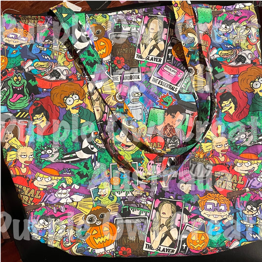 Tote Bag Inspired by 90s Halloween (Copy)