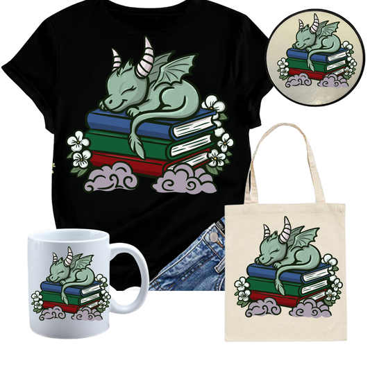 Bookish - Sleeping Book Dragon