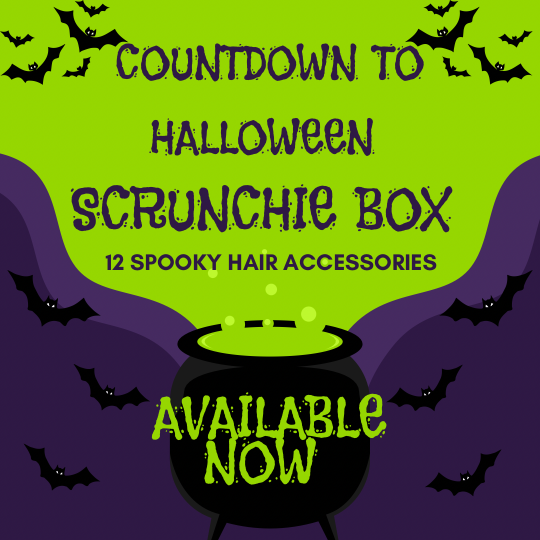 Countdown to Halloween Scrunchies