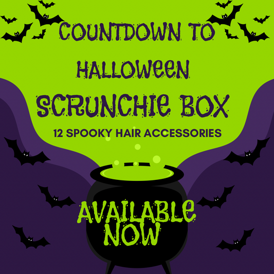 Countdown to Halloween Scrunchies