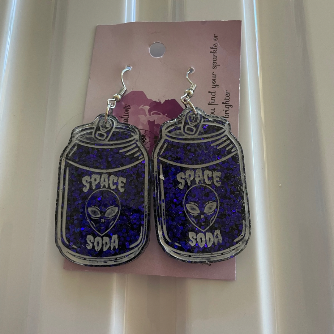 EOYS - Space Soda Earrings