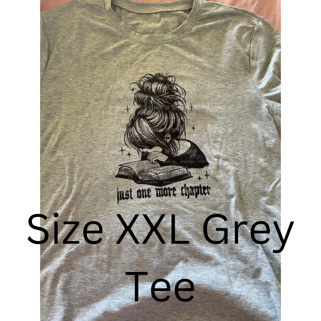 EOYS - One More Chapter Tee XXL