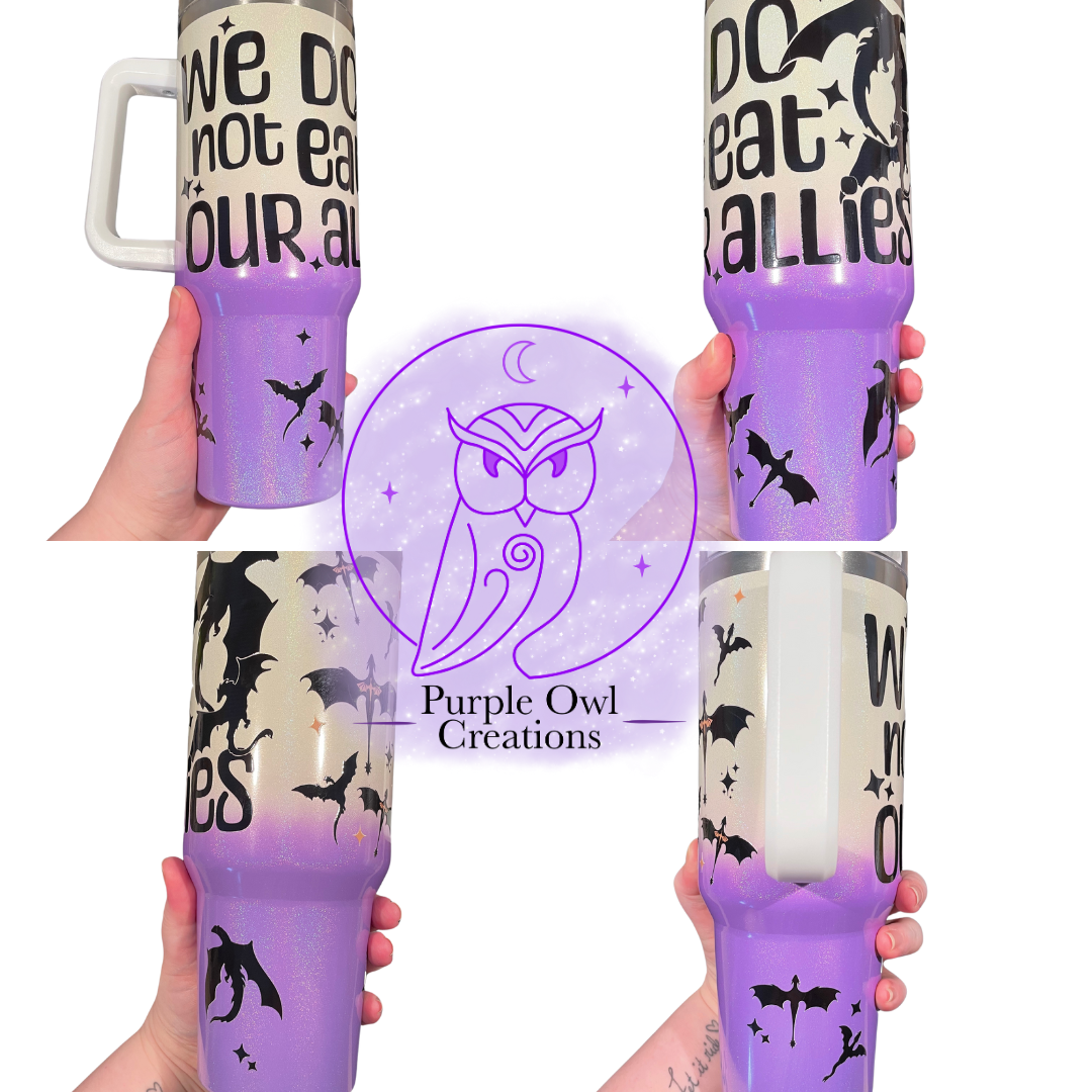 Bookish - Eat Our Allies 40z Tumbler