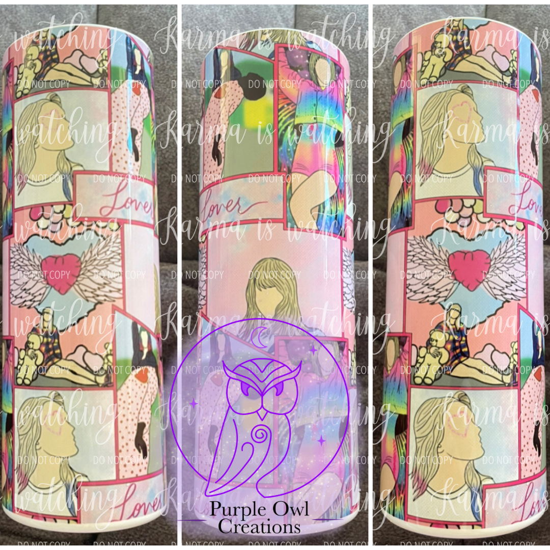 Inspired by Tay 20oz Tumbler (Tiles Style)