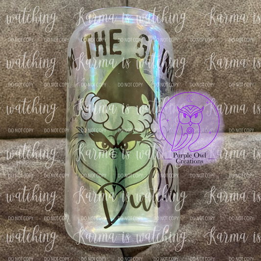 Duh! Christmas 16oz Glass