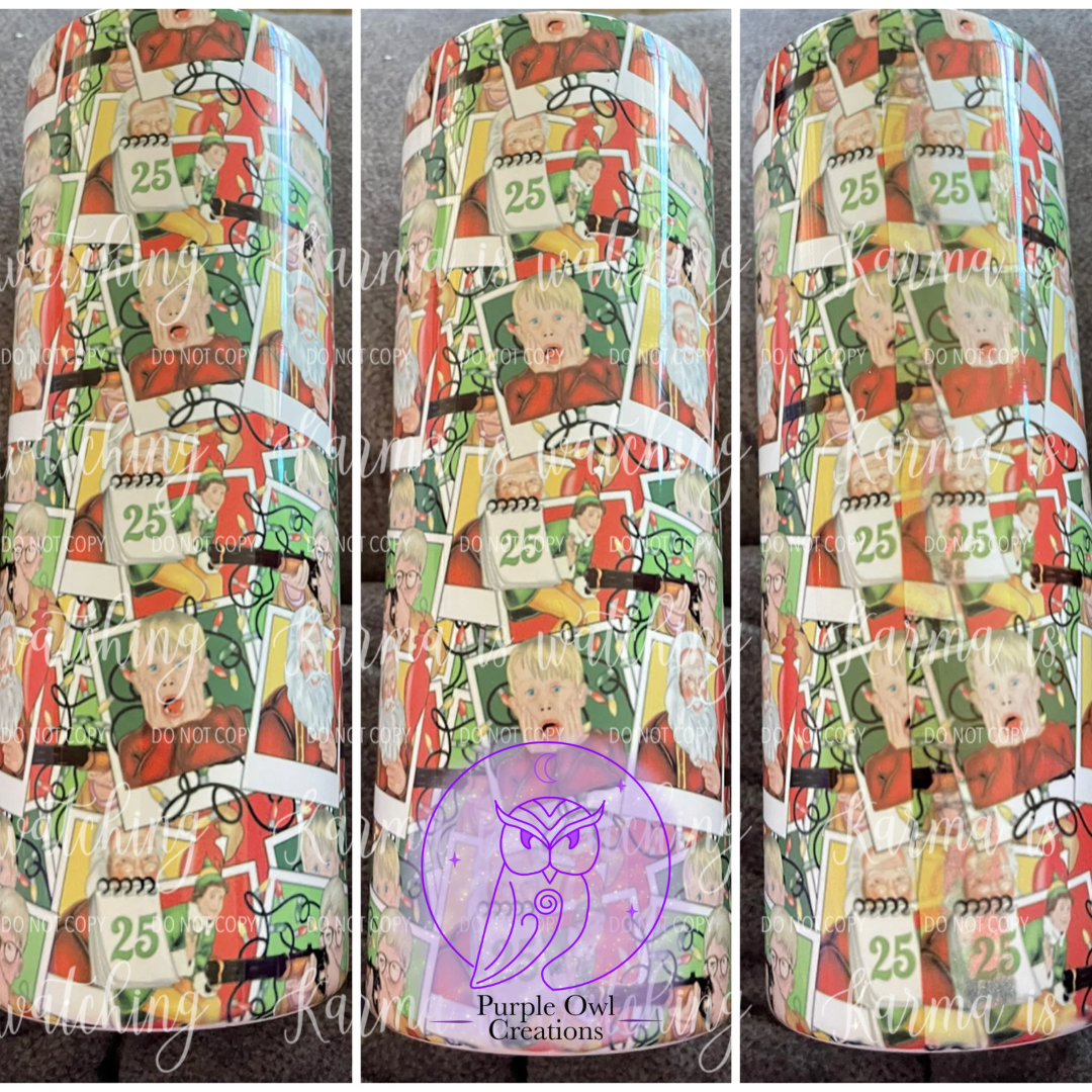 25 days of Christmas Movies 20oz Tumbler