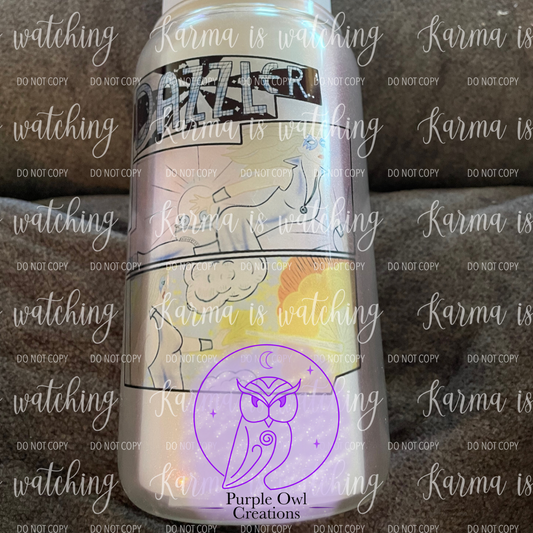 Inspired by Tay as The Dazzler 16oz Glass