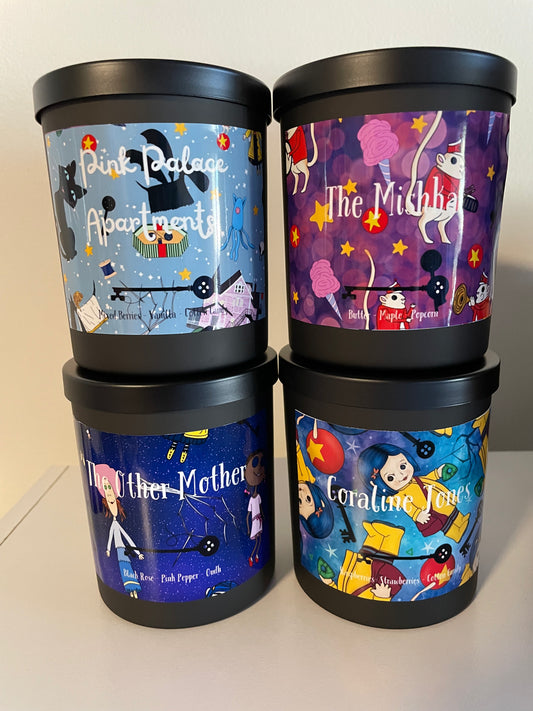 Soy Wax Candles Inspired By Coraline