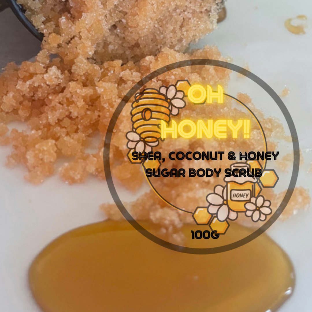Shea, Coconut & Honey Sugar Scrub