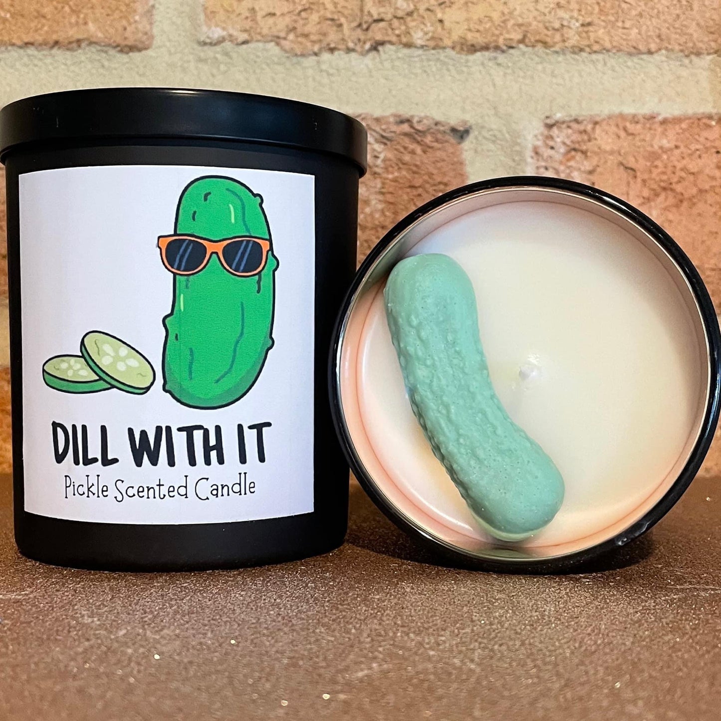 Pickle Scented Soy Wax Candle