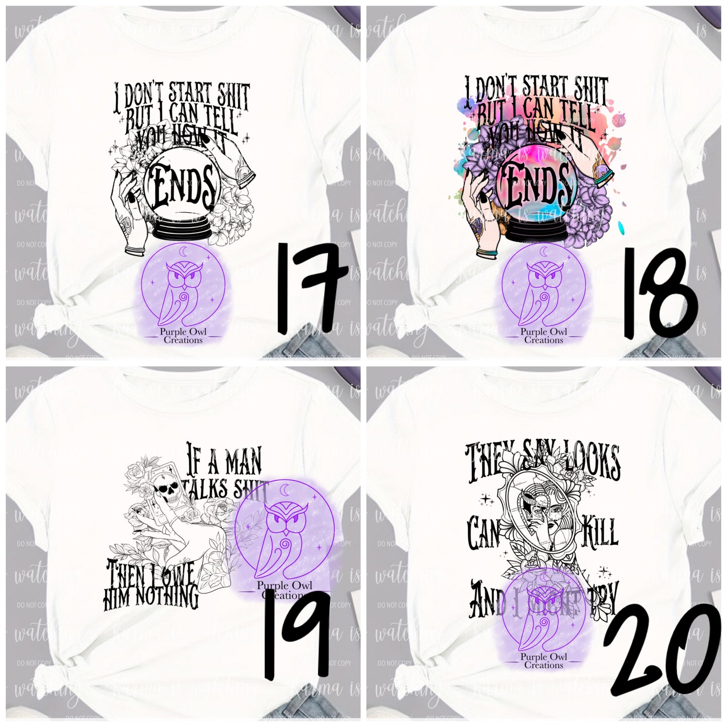 Inspired by Tay Part 2 Vigilante Tees (Junior Sizes)