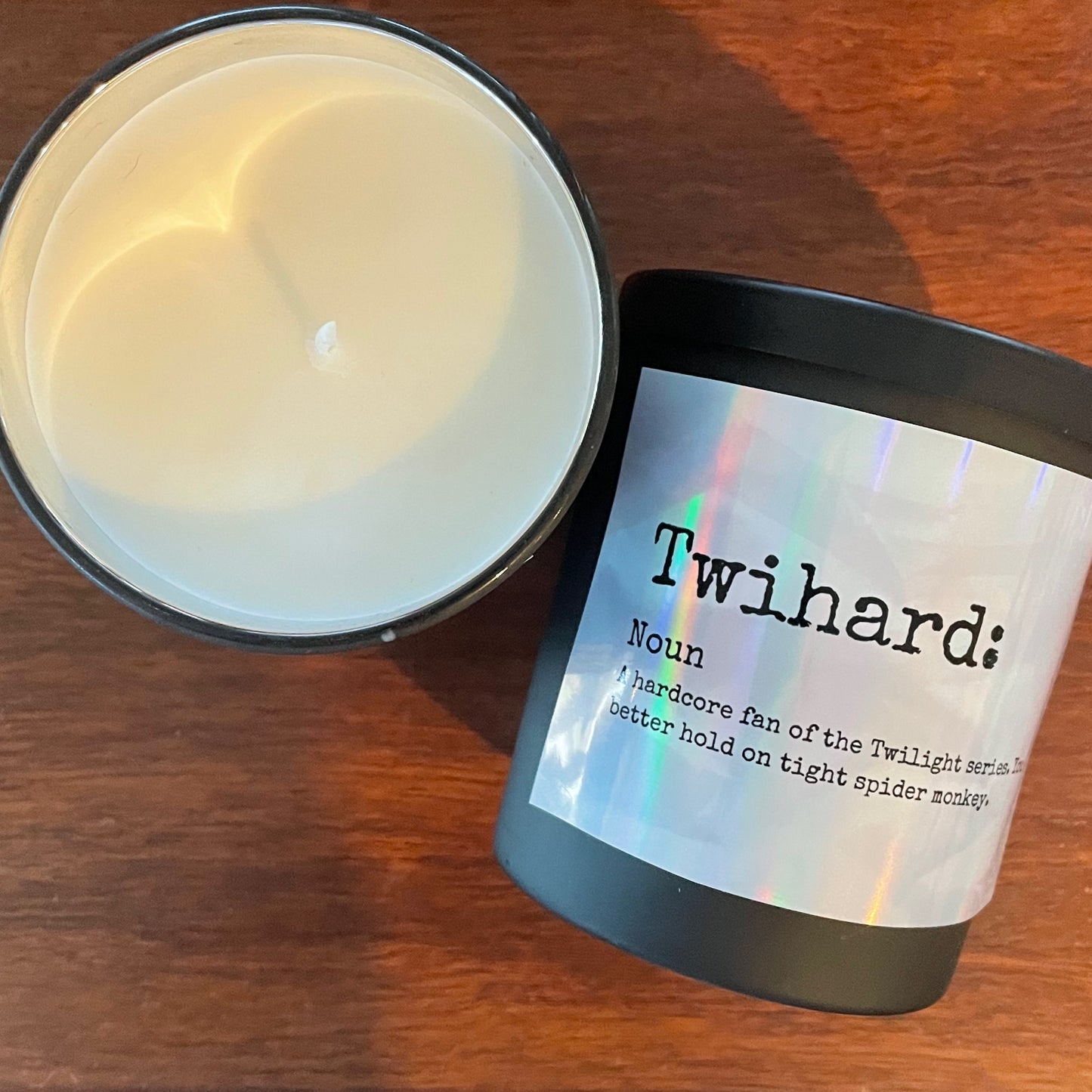 Inspired by Twilight Fandom ‘Twihard’ Soy Wax Candle