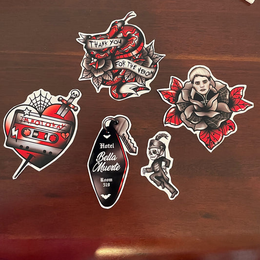 Sticker Set Inspired by MCR