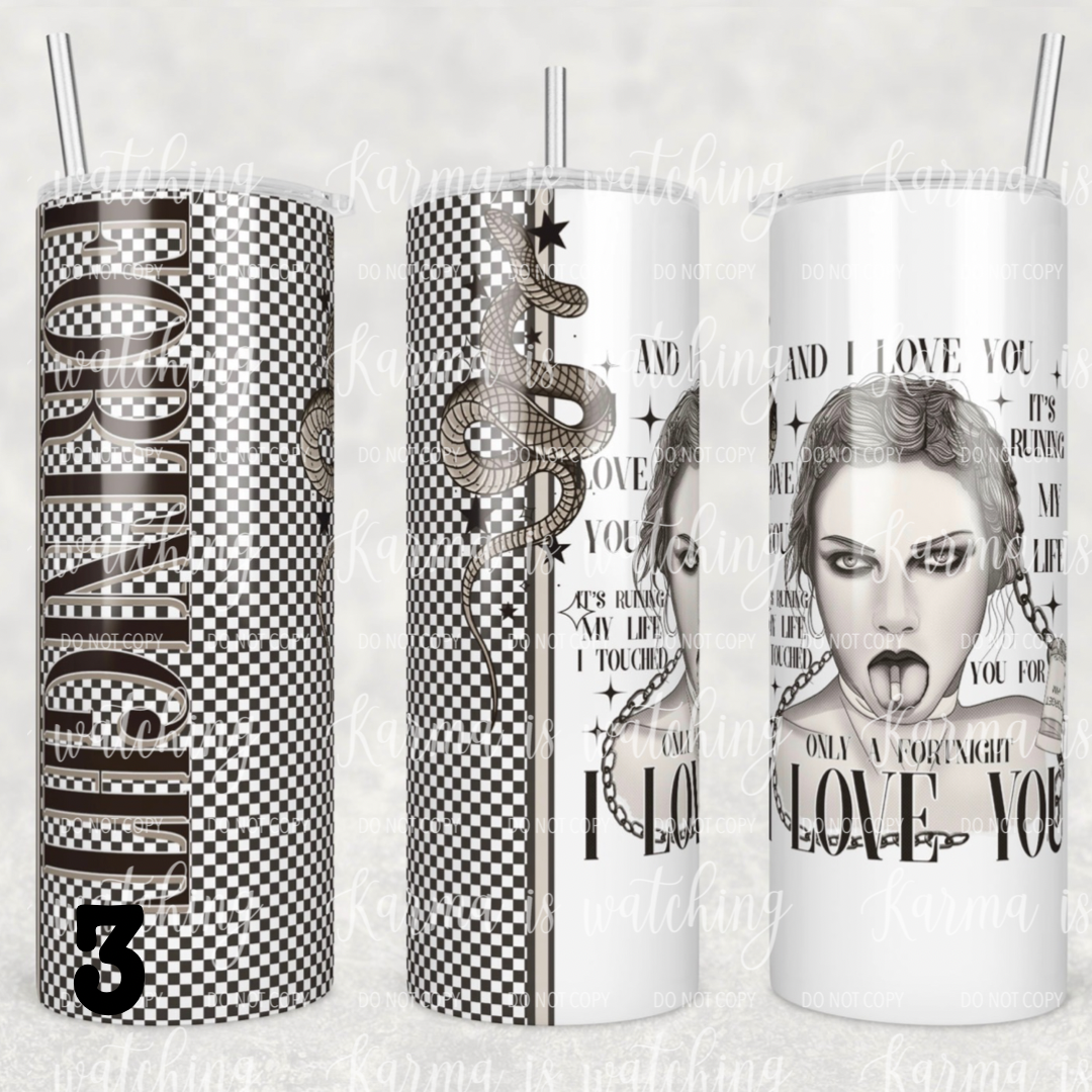 Inspired by Tay Poet 20oz Tumbler