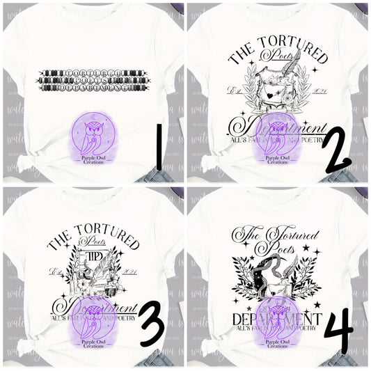 Inspired by Tay Part 1 Vigilante Tees (Junior Sizes)